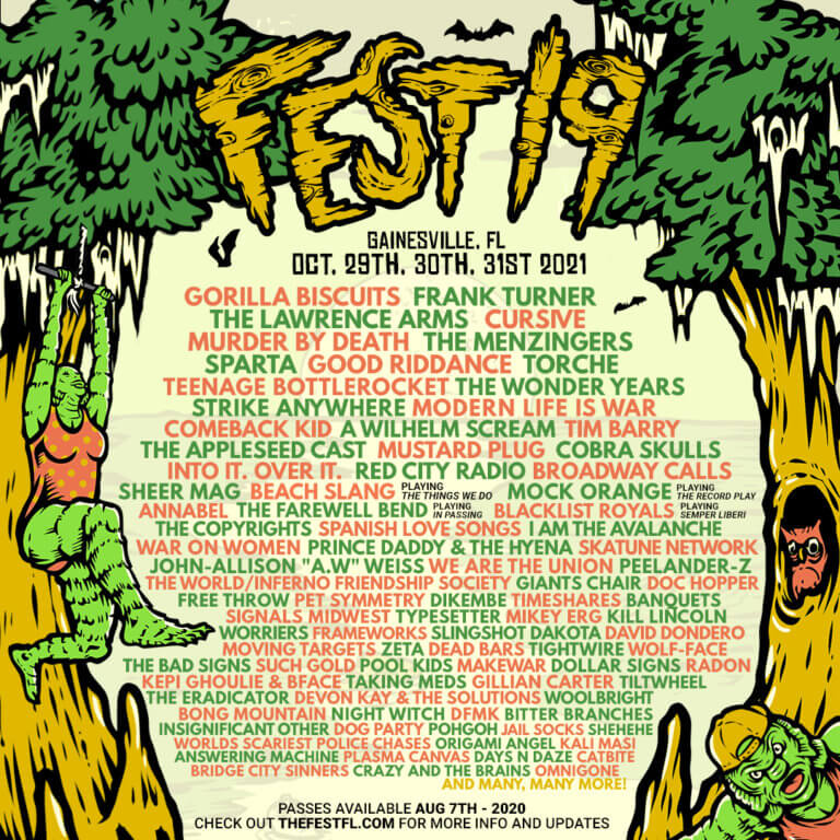 THE FEST 19 October 2931, 2021 Gainesville, FL